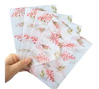 Enveloppe Créative En Papier À L'acide Furique,Coupe Aléatoire,Fournitures Scolaires Et De Bureau,Quatre Saisons,10 Pièces Par Lot - Type A