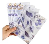 Enveloppe Créative En Papier À L'acide Furique,Coupe Aléatoire,Fournitures Scolaires Et De Bureau,Quatre Saisons,10 Pièces Par Lot - Type C