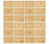 Enveloppe D’invitation 24 Pièces en Papier Kraft Rétro