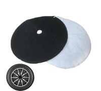 Enveloppe d'Amortissement Acoustique pour Pneus de Voiture | Pads D'insonorisation Autocollants Pour Roues De Voiture | Accessoires Auto Coton Installation Facile Pour Berline Camping-car Pick-up Remo
