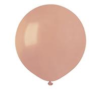 Enveloppe de 25 ballons en latex naturel de qualité supérieure G150 (Ø 48 cm / 19 pouces) rose antique