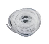 Enveloppe de câble en spirale 1pc protecteur de gestion de câble 4mm à 30mm tuyau d'enroulement en plastique emballage en spirale blanc noir organisateur de fil gaine tube manchon couverture de tube