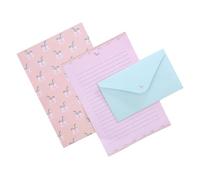 Enveloppe De Collection De Papier D'écriture Artistique Avec Des Illustrations D'animaux Floraux Et Ludiques Enveloppe Mignonne Et Papier À Lettres