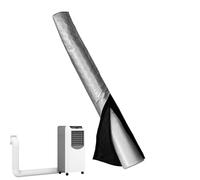Enveloppe de couvercle de tuyau de climatiseur portable, Couvercle de tube de contrôle de la chaleur efficace, épaississez des tuyaux isolés enveloppe du tuyau de ventilation du conduit pour la maison