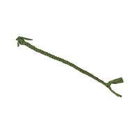 Enveloppe de queue de cheval tressée, matériau en polyester de qualité supérieure, protège et repousse les moustiques, durable pour l'entretien des chevaux (vert)