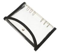 Enveloppe de Reliure Pvc Transparente Noire pour Carnet
