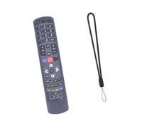 Enveloppe de télécommande en silicone texturé avec prise en main douce, housse de protection pour accès boutons pour la manipulation quotidienne des médias dans le salon, manchon à distance,