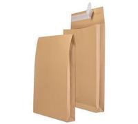 Mail Media 23390 Enveloppe à soufflet B4, sans fenêtre, blanc