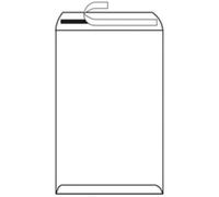 Herlitz Pochettes d'expédition C4 auto-adhésives brun kraft recyclé 90 g/m² sans fenêtre Lot de 10