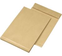 Enveloppe d'expédition MAILmedia à soufflet C4 sans fenêtre marron 40 soufflets 100 pièces