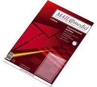 Enveloppe d'expédition MAILmedia blanche avec dos en carton avec fenêtre