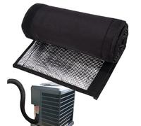 Enveloppe d'isolation Ac, manchon thermique flexible à 3 couches | Isolation de tuyau en cuivre Oxford 600D 72x10 pouces | pour gouttière de tirage de camping-car avec câble métallique extérieur