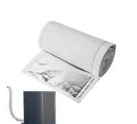 Enveloppe D'isolation De Conduit - Couvercle De Tuyau | Manche Imperméable Protégé Par UV | 72 X 10,2 Pouces, Protection HVAC Extérieure, Prévention Du Gel, Isolation Du Système Divisé, Manche De