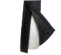 Enveloppe d'isolation de conduit, isolation de tuyau portable 59x21 pouces avec adhésif, pièces climatiseur d'économie 'énergie et accessoires pour le climatiseur domestique