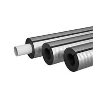 Enveloppe d'isolation de tuyau en mousse auto-adhésive avec feuille d'aluminium de 3,25 pieds de longueur, 1 pièce(ID 1-2/3"xT 3/4")