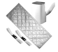 Enveloppe d'Isolation pour Tuyaux | Protège-Conduit Flexible Pour Climatiseur | Gaine Souple d'Isolation pour Tuyaux pour Plomberie Chauffage Cheminée Four Irrigation Camping-car Poêle