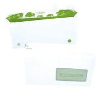 GPV Enveloppes Erapure recyclées DL 110x220 mm fenêtre 45x100 mm 80 g auto-adhésives boîte 500