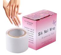 Enveloppe d'ongle - Wrap à ongles en soie - bande de réparation des ongles - ruban de bandage facile au trimage pour les pointes d'ongles endommagées, 20g