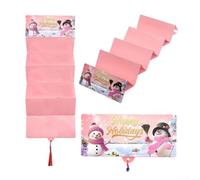 Enveloppe élégante avec 10 emplacements et pince à billets sécurisée, papier cartonné pour garder l'argent, les cartes et les chèques organisés, pour les vacances et un usage quotidien (10 cartes