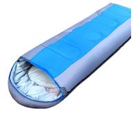 Enveloppe en Coton for Adultes, Printemps, été, Automne, Camping Plein air, Voyage, Voiture, hôtel, Bureau, Pause déjeuner, Tente intérieure, Sac de Couchage pour l'extérieur, Le Camping(Blue)