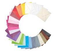 Enveloppe Faire Part Pollen 120g 165 X 165mm Par 20 Bleu Lavande