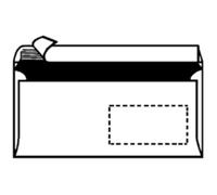 Herlitz Enveloppes C6 sans fenêtre adhésives 75 g/m² 100 pièces blanches