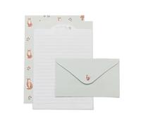 Enveloppe Lot de 9 enveloppes mignonnes, bloc-notes, cartes postales, invitations mariage, couverture en papier, papeterie, fournitures bureau Mariage(I)
