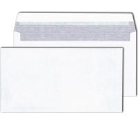 Enveloppe MAILmedia 125 x 235 mm blanc brillant sans fenêtre 500 enveloppes