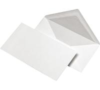 Enveloppe MAILmedia doublée soie DIN long blanc 500 enveloppes