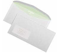 Enveloppe MAILmedia Envirelope 114 x 229 mm blanc 1.000 enveloppes
