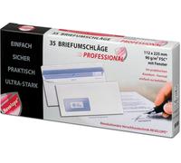 Enveloppe MAILmedia REVELOPE 112 x 225 mm avec fenêtre 35 enveloppes