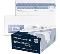 Enveloppe MAILmedia REVELOPE 112 x 225 mm avec fenêtre 500 enveloppes
