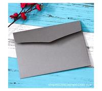 Enveloppe Mariage Enveloppes occidentales rétro Business en papier perlé, grandes enveloppes d'invitation imprimées, 20 pièces(5)