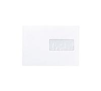 Enveloppe mécanisable blanche 115 x 225 mm avec fenêtre - Boîte de 1000 - Blanc - La couronne