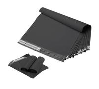 Enveloppe Plastique Expedition Auto-adhésive et Étanche, 100Pcs-381mm x 483mm / 14.5'' x 19'' - Envoi Postal Express Sacs, Enveloppe, Pochette - Noir