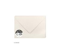 Clairefontaine Enveloppes gommées 55013C C5 (16,2×22,9 cm) 120g Paquet de 20 Papier 100% recyclé