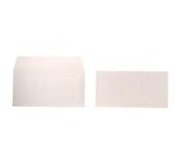 Clairefontaine Enveloppes auto-adhésives Pollen 50035C DL 11x22 cm 120 g/m² Blanc irisé - Paquet 20