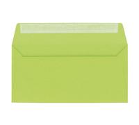 Enveloppe Pollen Clairefontaine jaune soleil 110 x 220 mm - Paquet de 20