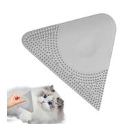 Enveloppe Pour Animaux De Compagnie En Caoutchouc - PET TPR Double Côté Lavable 9x10,7 Cm, Outil De Toilettage De Lapins Pour Chiens De Chat, Solution D'aimant De Bain | ENTRETIEN DU CAP