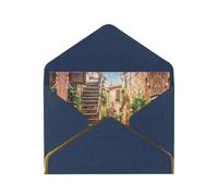 Enveloppe pour carte de remerciement italienne toscane 10,2 x 15,2 cm pour mariage, fête prénatale, remerciement, enterrement de vie de jeune fille, fête d'affaires, anniversaire.