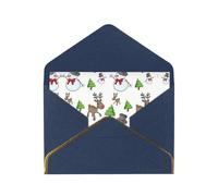 Enveloppe pour carte de remerciement Merry Christmas Happy Thank You 10,2 x 15,2 cm pour mariage, fête prénatale, remerciement, enterrement de vie de jeune fille, fête d'affaires,