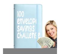 Enveloppe pour défi d'économie d'argent | Planificateur budgétaire | Enveloppes de de 100 jours pour hommes, adultes, femmes, organisation quotidienne des finances