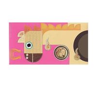 Enveloppe Rouge Chinoise,Broderie de Cheval et Pièce en Or | Pièce De Collection En Or - Pour Nouvel An, Argent en Papier, Garçon, Fille, Adulte, Personne Âgée, Famille, Ami, Célébration, Cadeau de