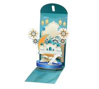 Enveloppe rouge d'argent 3D pop-up pour espèces, enveloppes rouges esthétiques d'Asie du Sud-Est, porte-cadeau créatif Nouvel An avec un design complexe, porte-monnaie festif pour la fête du