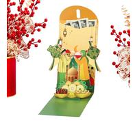 Enveloppe Rouge Pour Argent | Poche Pour Espèces Longue Et Multifonctionnelle, Fête du Printemps Sacs Rouges Porte Argent | Pour Fête du Printemps Noël Anniversaire Mariage Hommes Garçons