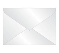 Enveloppe, transparent, gommé, DL, 100 g/m2