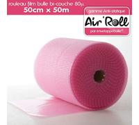 enveloppebulle 1 Rouleau de film bulle d'air largeur 50cm x longueur 50m - gamme Air'Roll ANTISTATIQUE