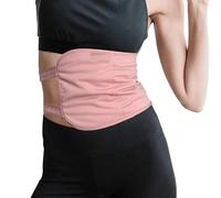 Enveloppement à l'huile de ricin, Body Care Pack Wrap pour la taille et le cou, Sangle élastique pour compresse d'huiles essentielles, anti-fuite d'huile, très absorbante pour la santé du foie et moin