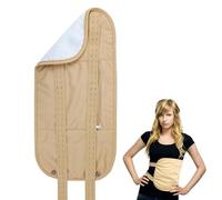 Enveloppement à l'huile de ricin,Pack Wrap pour les soins du corps | Sangle élastique pour compresse d'huiles essentielles, anti-fuite d'huile, très absorbante pour la santé du foie et moins de stress