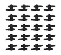 Enveloppement adhésif pour les doigts pour les, Black | Ruban extensible, articulaire respirant, forme à découper, 20 pièces